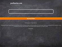 Tablet Screenshot of paulkweton.com